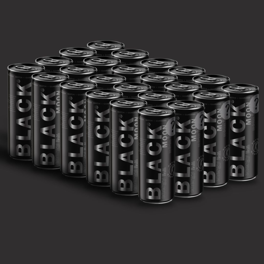 Black Moon Energy Drink - 24-Can Pack